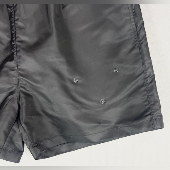Black Nylon Mini Shorts Italian Size 36 XS - Picture 8 of 8